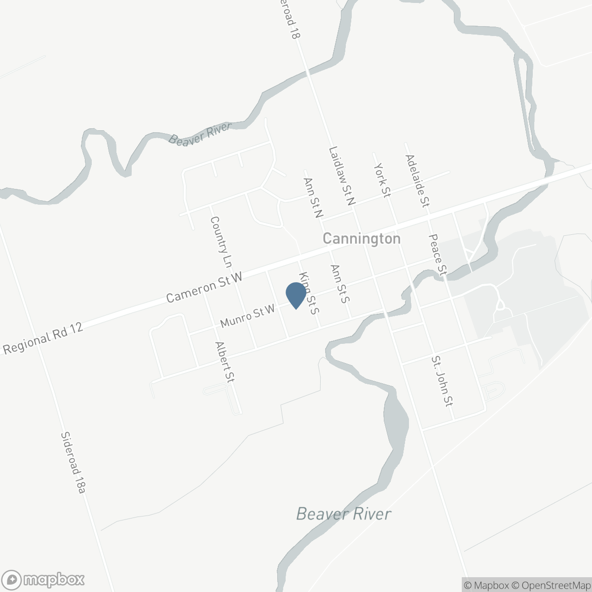 77 MUNRO ST WEST STREET W, Cannington, Ontario L0E 1E0
